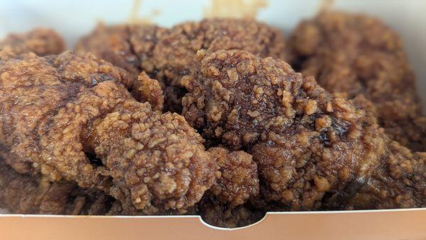 Garlic Soy Drumsticks.