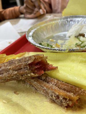 Strawberry Churro. So good!!!