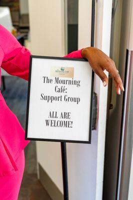 The Mourning Cafe-Free Support Group! Email Tamara@mourningcafe.com for more details!