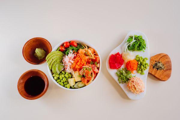 Classic poke bowl