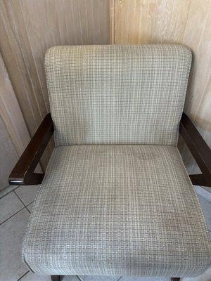 Dirty chair