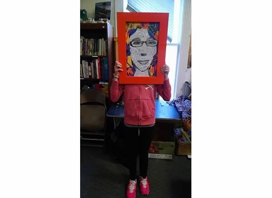 Student self-portraits!