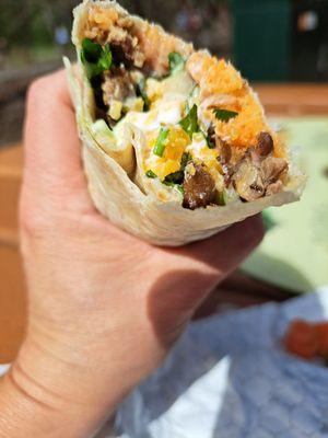 $12 carne asada super burrito