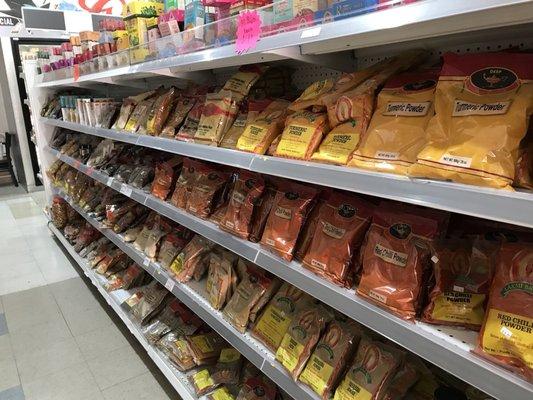 Great array of spices