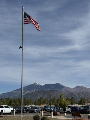 Lovely view from main buildings