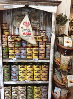 Virginia Hams, Cheese and Whitely's Peanuts!
