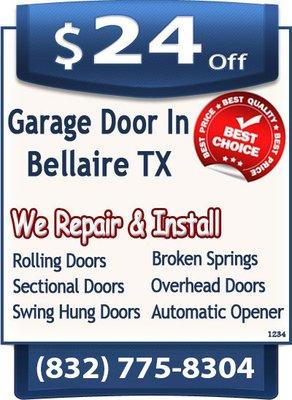 Garage Door In Bellaire