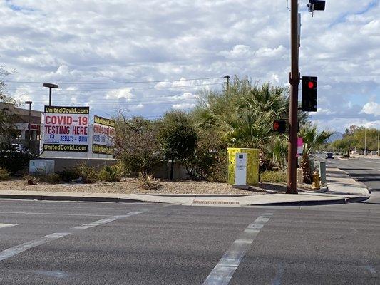 Located at the corner of Knox and Arizona Ave in Chandler