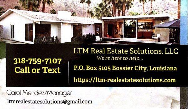 LTM Real Estate Solutions