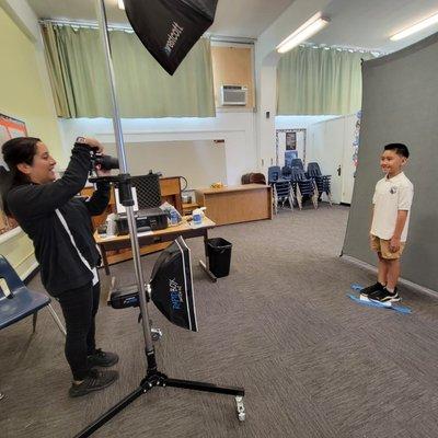 The photographer was very attentive to each student and easy to work with