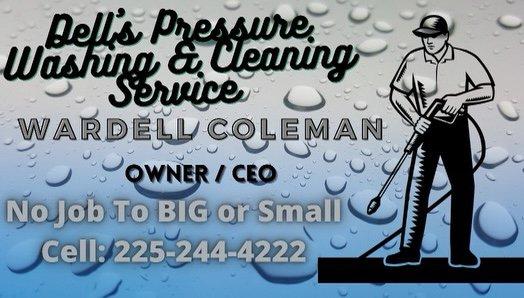 Dell’s Pressure Washing & Cleaning Service