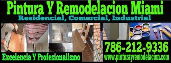 Pintura Y Remodelacion Miami