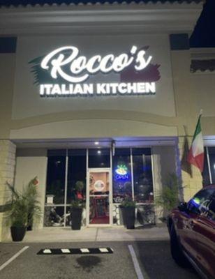 The Rocco's part of the sign quit working one week after installation and they won't return calls or emails three months later.