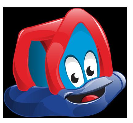 Bouncy - Space Walk's mascot