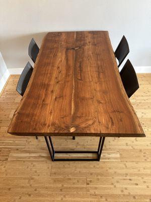 Exquisite live edge table