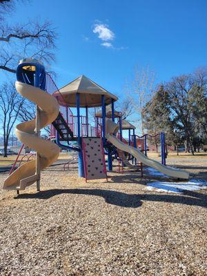 One of two playgrounds.