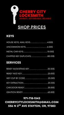 Come visit our shop in stayton!
10am-6pm Mon - Fri
Noon - 5pm Saturday
15% off Seniors & Vets
Available 24/7 for emergency services