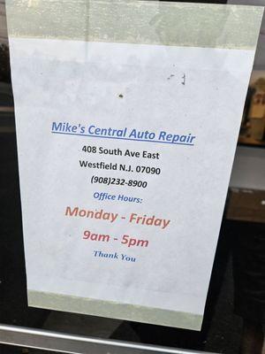 Mike's Central Auto Repair
