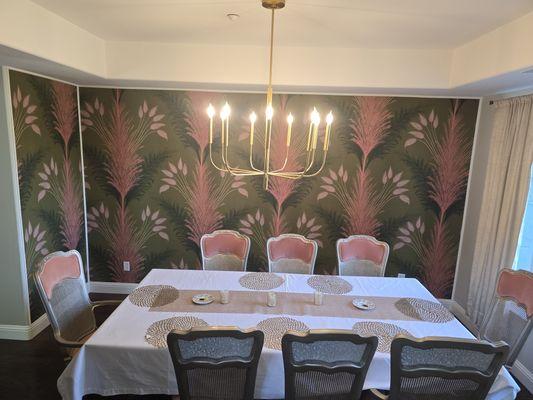 After Wallpaper installation