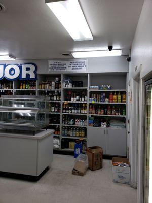 Very few gas stations sell hard alcohol in Idaho. This on you can!