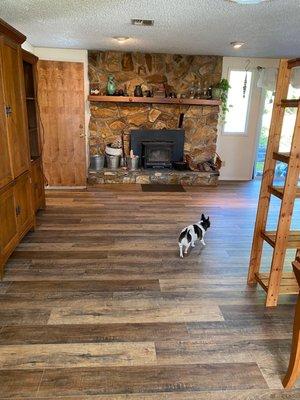 New flooring!