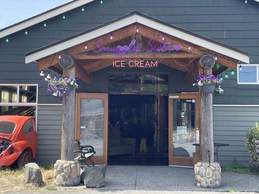 Come to the front doors; Our parking lot is free and we are ADA accessible.