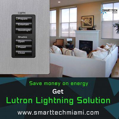 Save money on energy with Lutron lighting solutions.
