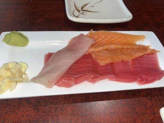 Sashimi appetizer