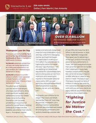 McKinney Super Lawyers Personal Injury Lawyers Award 2021