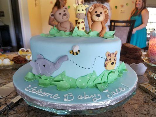 Baby Shower cake, exactly like I wanted!!!