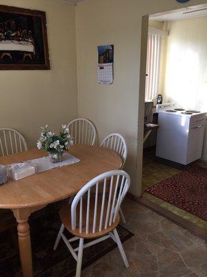 Kitchen for common use.