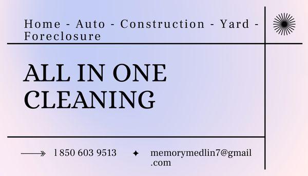 All In One Cleaning Services