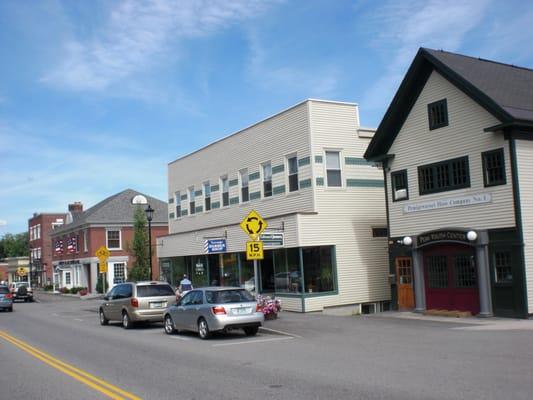 115 Main St. across from PSU Silver Hall is fully sprinklered and incorporates solar technology
