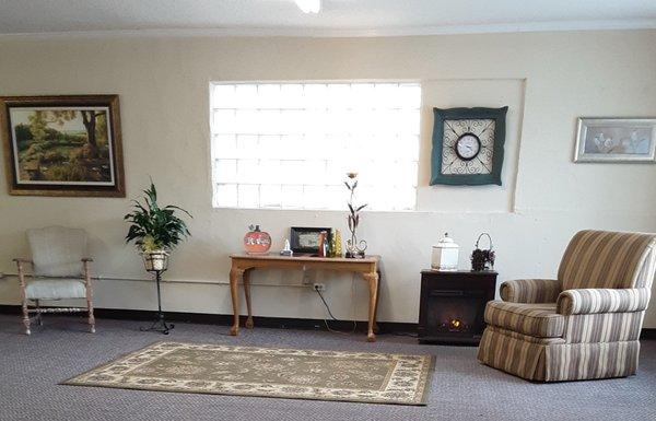 business waiting area