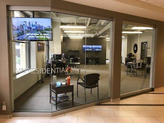 Located in the skyway level of The Hotel Minneapolis building at the corner of 2nd Ave & 4th St.