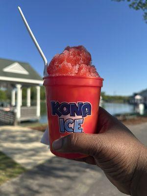 One of the vendors in the park