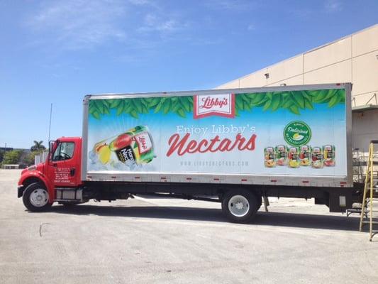 Full Color Wrap for Libby's