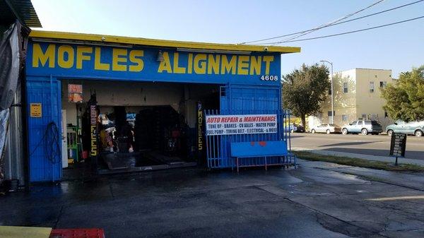 Corner of Avalon & 46th.