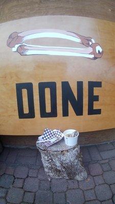 Once I tasted the food, I couldn't stop eating to take a proper picture. DONE!