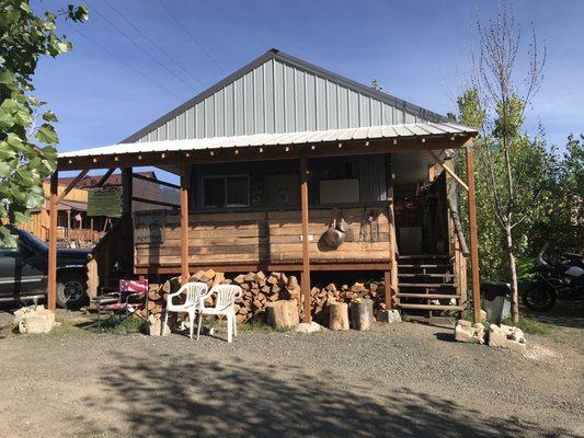 Side of the main bldg