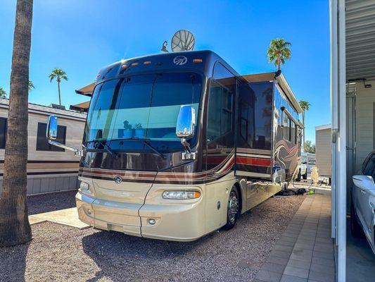 RV Wash and Wax Ocala! Call or message today schedule an appointment at your home for a mobile detailing with a reasonable price!