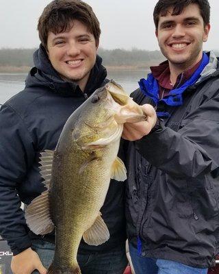 Caught some amazing fish with Evan. We were doubling and even tripling up at a time