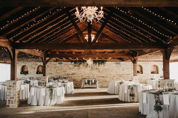 Our climate controlled pavilion photo by Micky Moon Photography