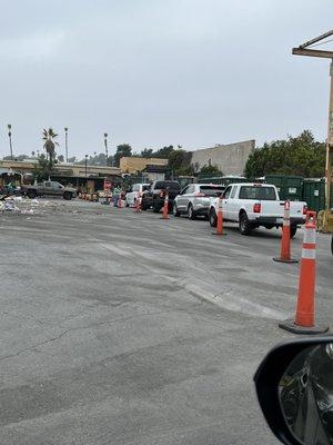 Appointment line to drop off paint & household chemicals