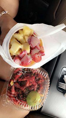 1961 champ with a side of fiery cornnuts