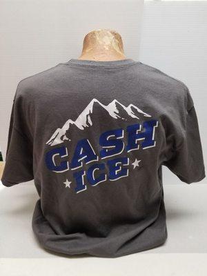 Full color direct to garment printing. Teams, family reunions, or company work shirts.