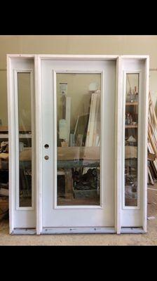 This is the door he created for us! We love it!