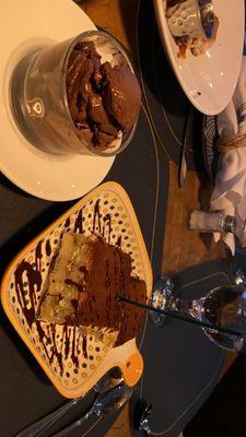 Chocolate Gelato and Tiramisu