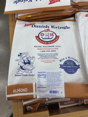 They had plenty of Kringle in stock