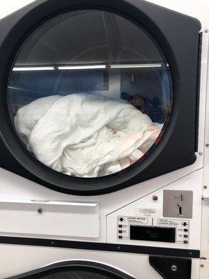 The next machine that wouldn't work after loading again with clothes and quarters.